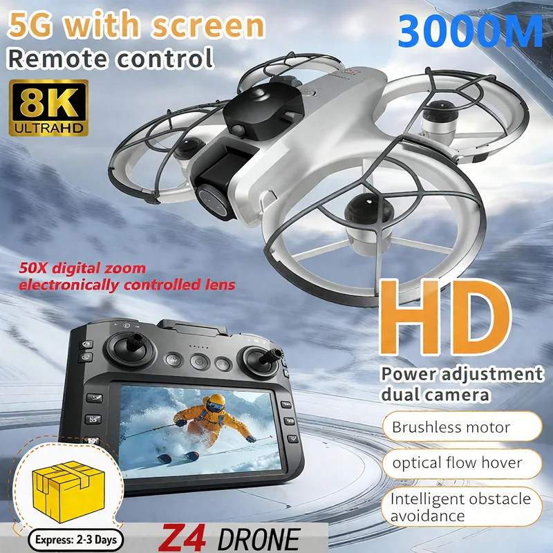 Drone Pro Rc Ufo - Drone MINI Z4 Baru 4K Profesional