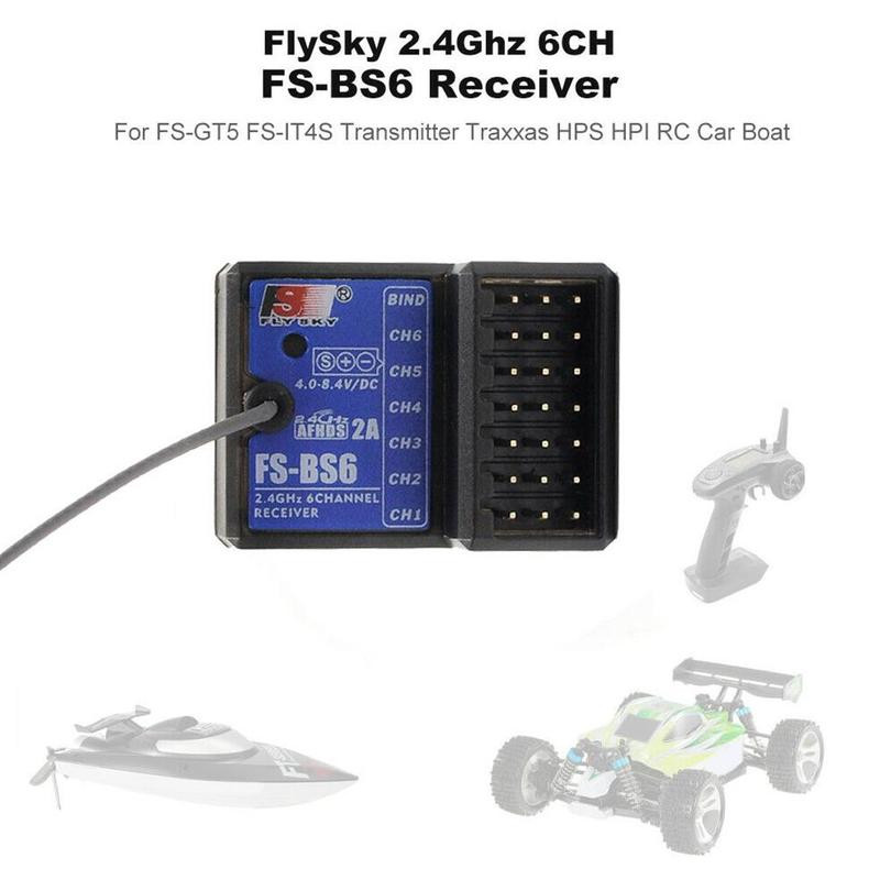 Joystick Rc Drone - Flysky penerima FS-BS6, 2.4Ghz 6CH AFHDS