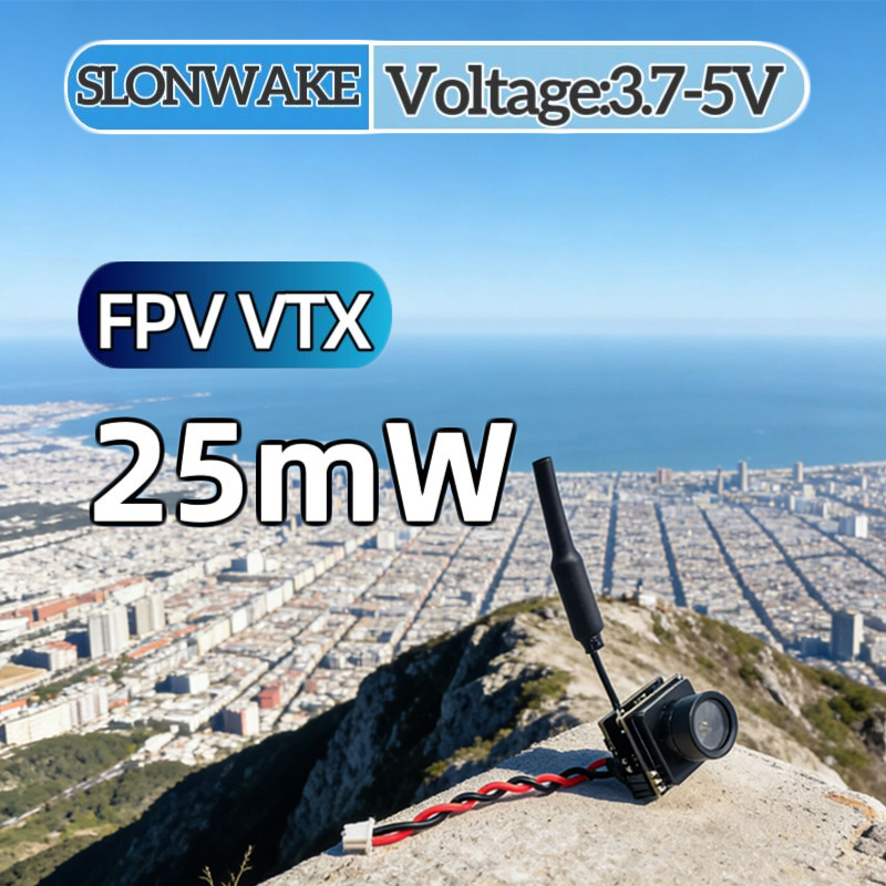Drone Rc Remote Control - SLONWAKE FPV 25mW Simulasi Daya VTX