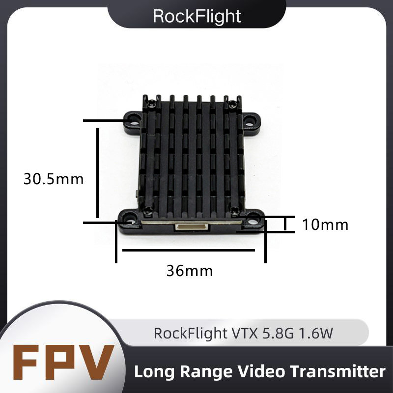RockFlight TX663 VTX 5.8G 48CH - Drone Rc Transmitter And Receiver ulasan dan harga