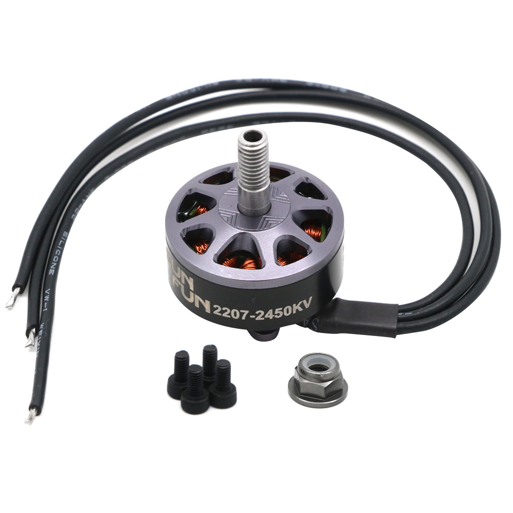 1/4pcs Set Sun Fun 2207 Motor  - Drone Rc Kit ulasan dan harga