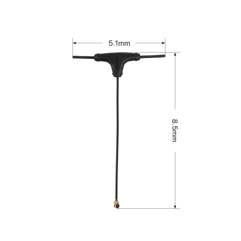 2.4G 915MHz Mikro T-jenis Ante - Crossfire Receiver Rx ulasan dan harga