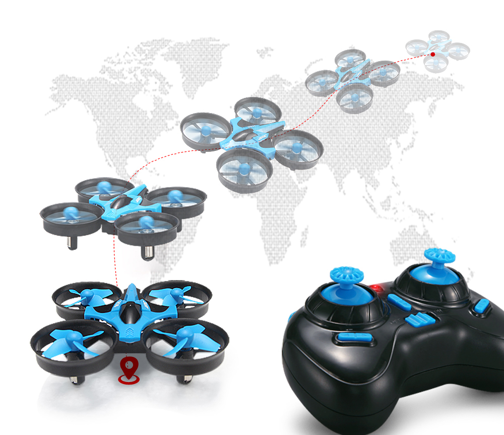 JJRC H36 Mini Drone Rc 4ch 6-A - Drone Pro Rc Ufo ulasan dan harga