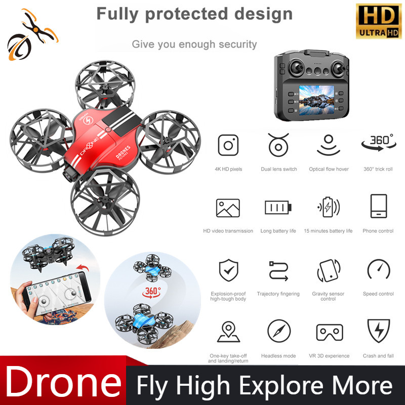 NEW Mini Drone 812PRO professi - Drone Rc Helicopter With Camera ulasan dan harga